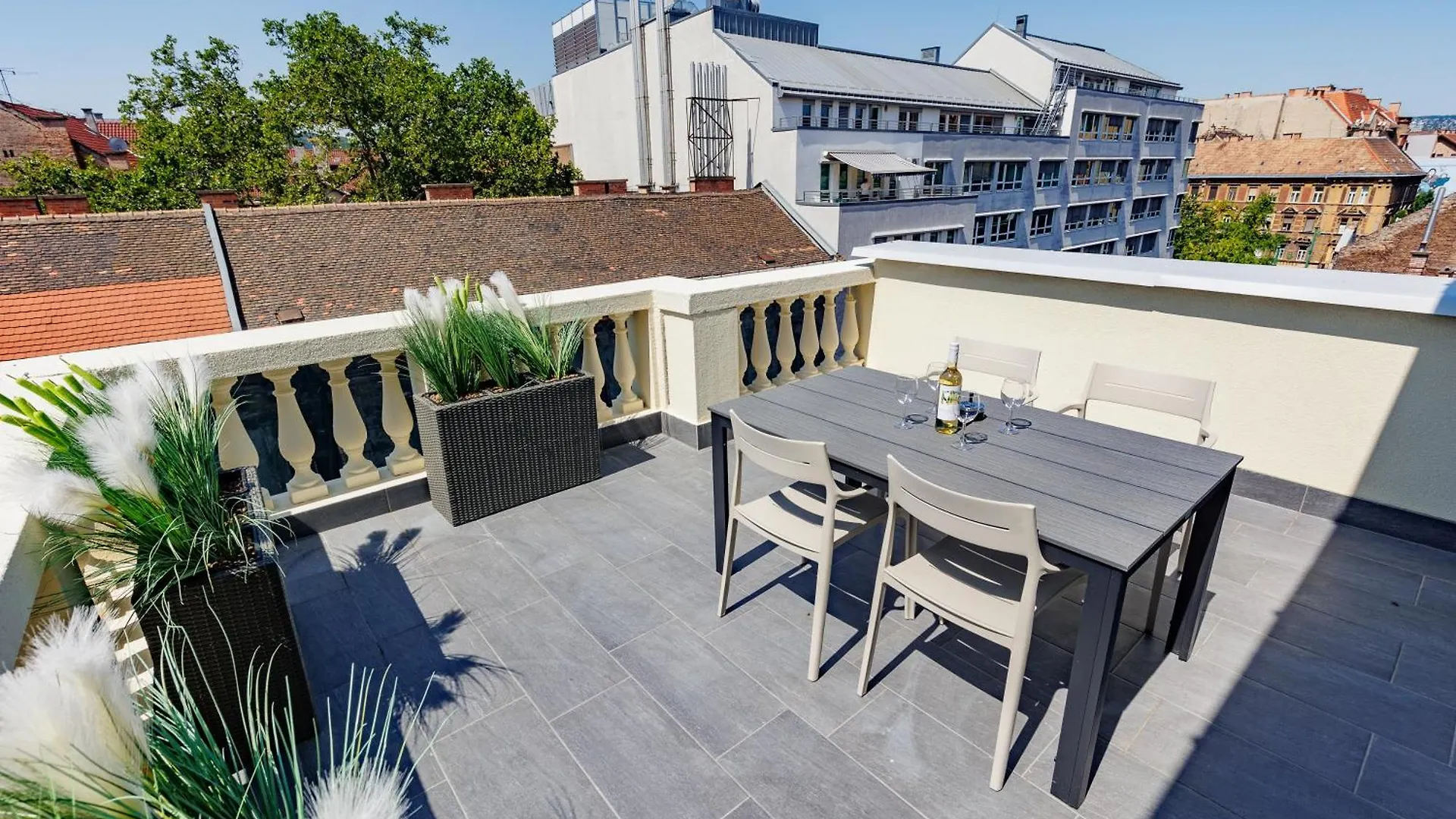 בודפשט Klauzal Rooftop Suit דירה